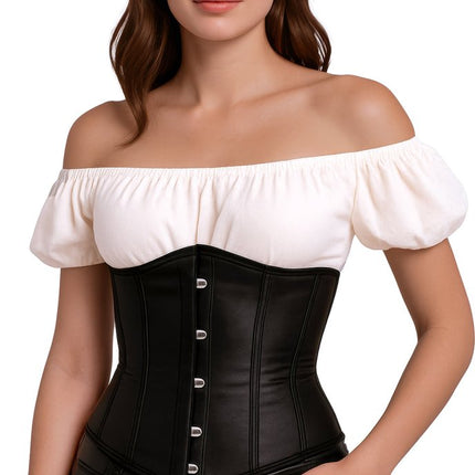 Zwarte Corset Dames Kant van Fiestas Guirca koop je bij Partywinkel