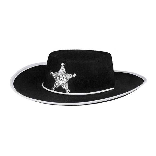 Zwarte Cowboyhoed Kind van Boland koop je bij Partywinkel