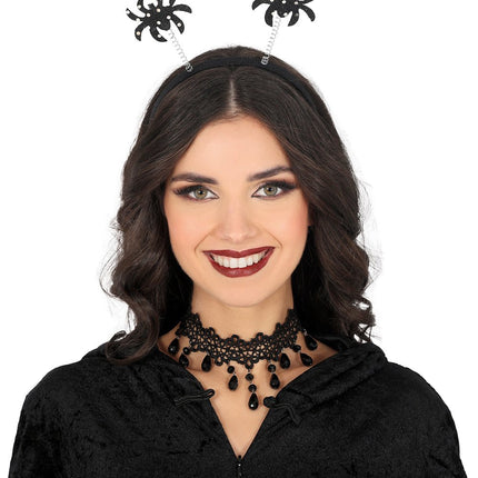 Zwarte Haarband Spinnen van Fiestas Guirca koop je bij Partywinkel