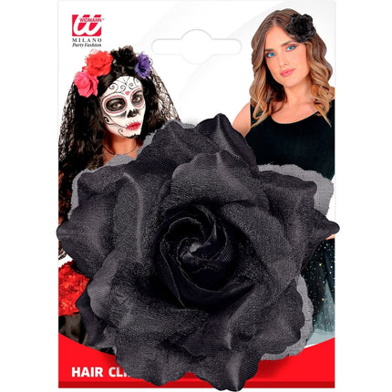 Zwarte Haarbloem van Widmann koop je bij Partywinkel