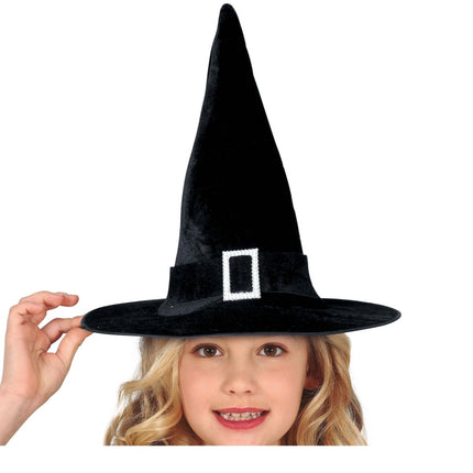 Zwarte Heksenhoed Kind van Fiestas Guirca koop je bij Partywinkel