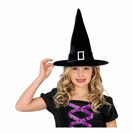 Zwarte Heksenhoed Kind van Fiestas Guirca koop je bij Partywinkel