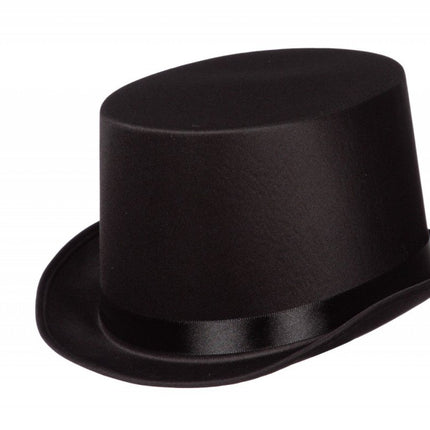 Zwarte Hoed Hoog van Wilbers & Wilbers koop je bij Partywinkel