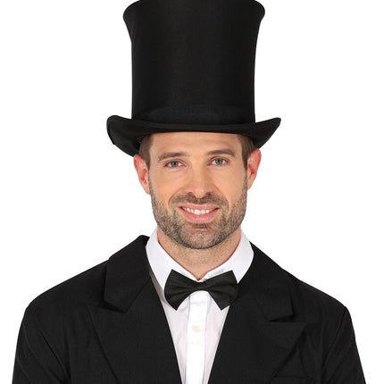 Zwarte Hoge Hoed 21cm van Fiestas Guirca koop je bij Partywinkel