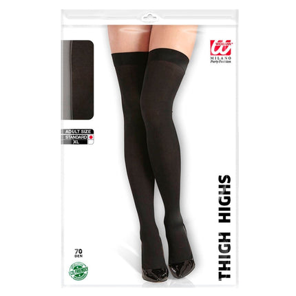 Zwarte Kousen Duivel van Widmann koop je bij Partywinkel