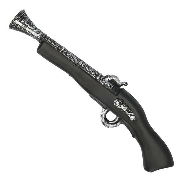Zwarte Nep Pistool 42cm van Boland koop je bij Partywinkel