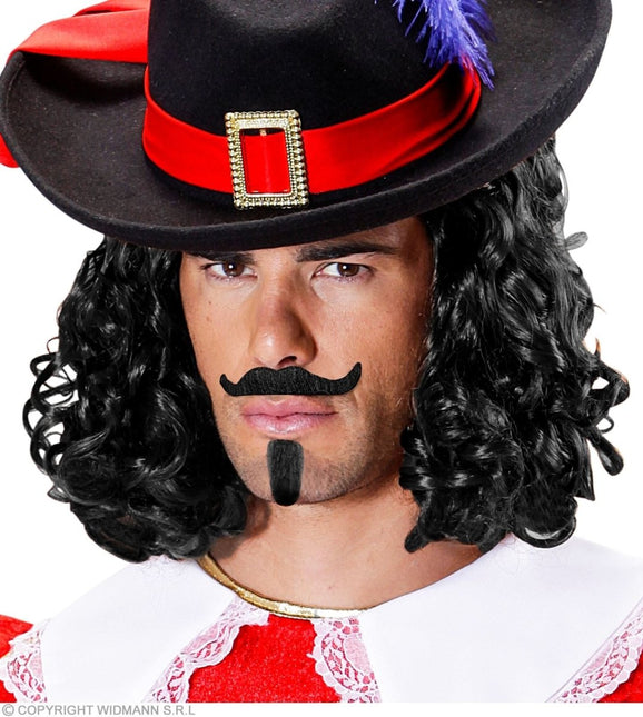 Zwarte Nep Snor En Sik van Widmann koop je bij Partywinkel