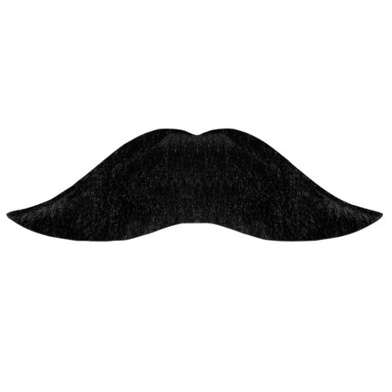 Zwarte Nep Snor Groot van Widmann koop je bij Partywinkel