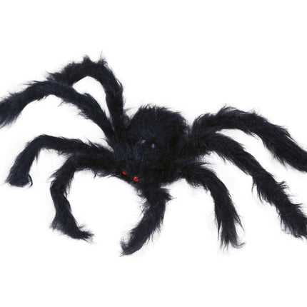 Zwarte Nep Spin 50cm van Fiestas Guirca koop je bij Partywinkel