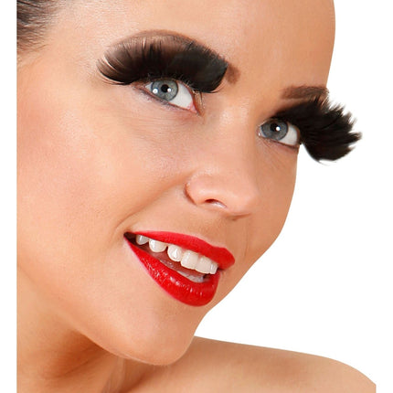 Zwarte Nepwimpers van Widmann koop je bij Partywinkel