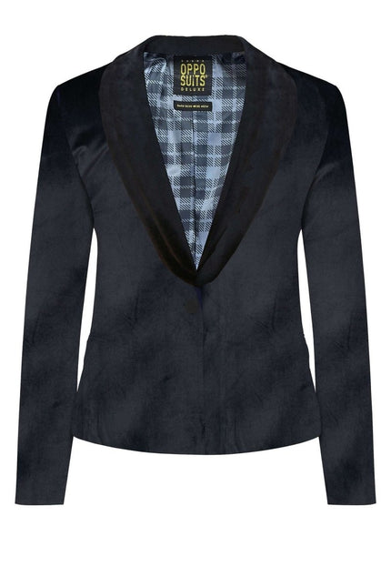 Zwarte Velvet Blazer Dames OppoSuits van OppoSuits koop je bij Partywinkel
