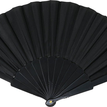 Zwarte Waaier van Fiestas Guirca koop je bij Partywinkel